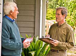 Talking to constituent